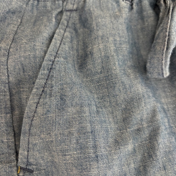 J Crew Jean Skirt Medium with Tie - Picture 3 of 3